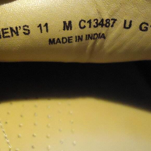 Cole Haan Mens size 11 GrandOS Leather Pinch Penny Loafer Shoes Brown Excellent - Picture 9 of 11